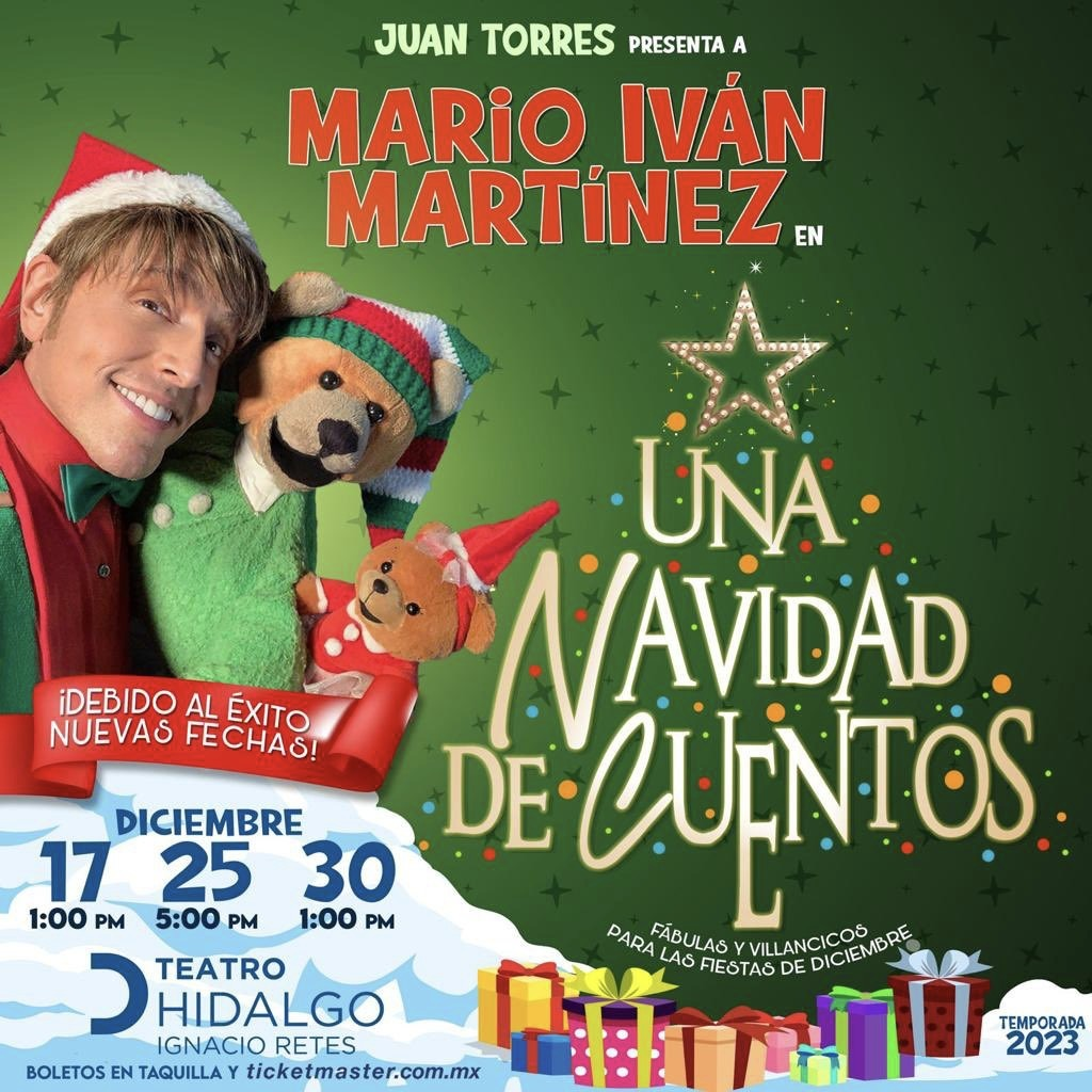 Mario Iván Martínez nos cuenta la Navidad ‣ La Torre News