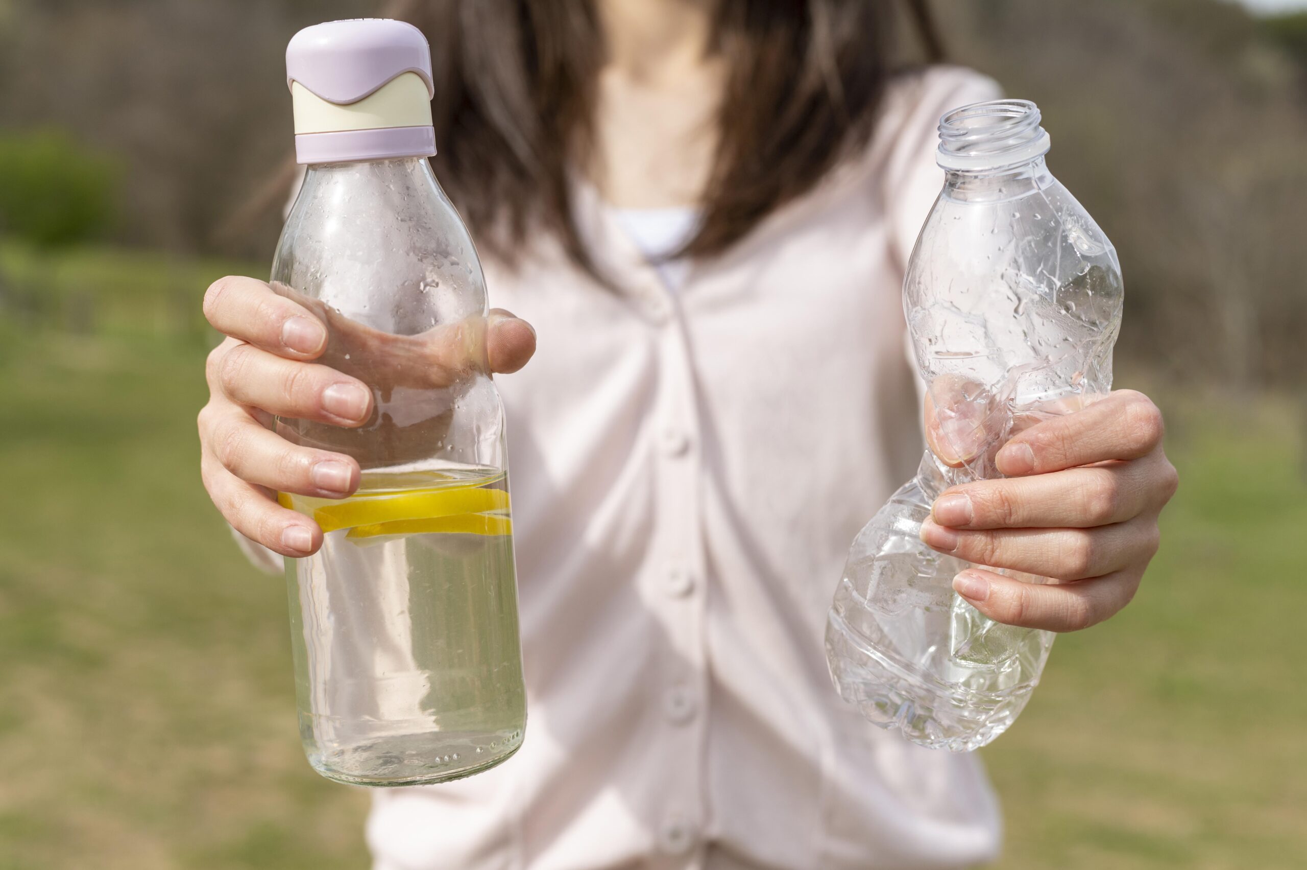 Es peligroso reutilizar las botellas de agua de plástico?