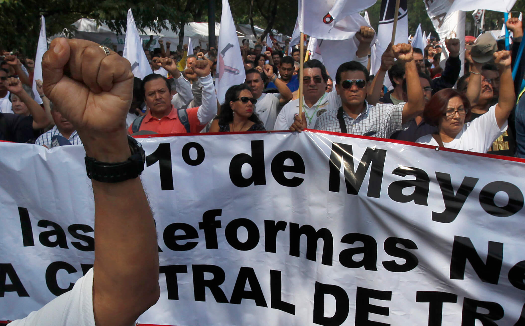Marchas en el Día del Trabajo reunirán a cien mil personas: GobCDMX