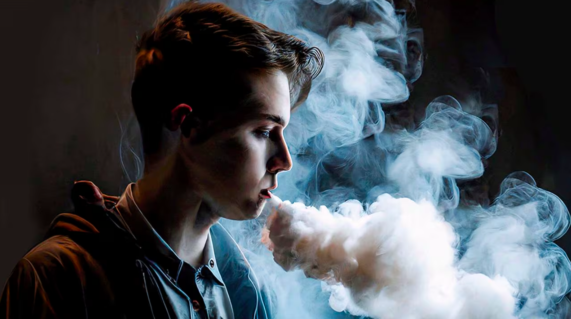 Vapiao Example Estudio revela relación entre el vapeo frecuente y problemas cognitivos