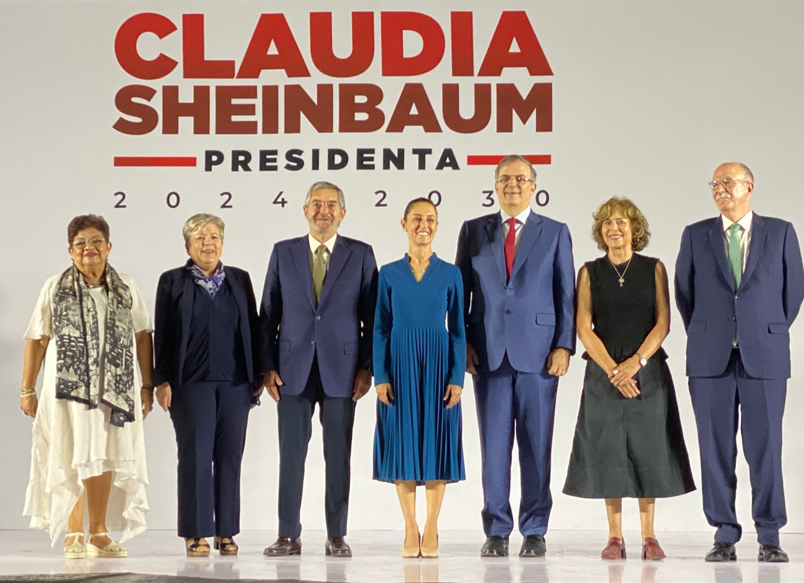 Presenta Claudia Sheinbaum a 6 integrantes de su gabinete