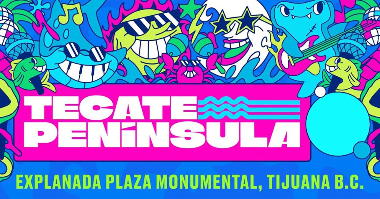 ¡Tecate Península 2024 Un cartel imperdible en Tijuana!