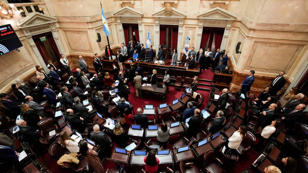 El Senado de Argentina aprueba la Ley de Bases de Milei
